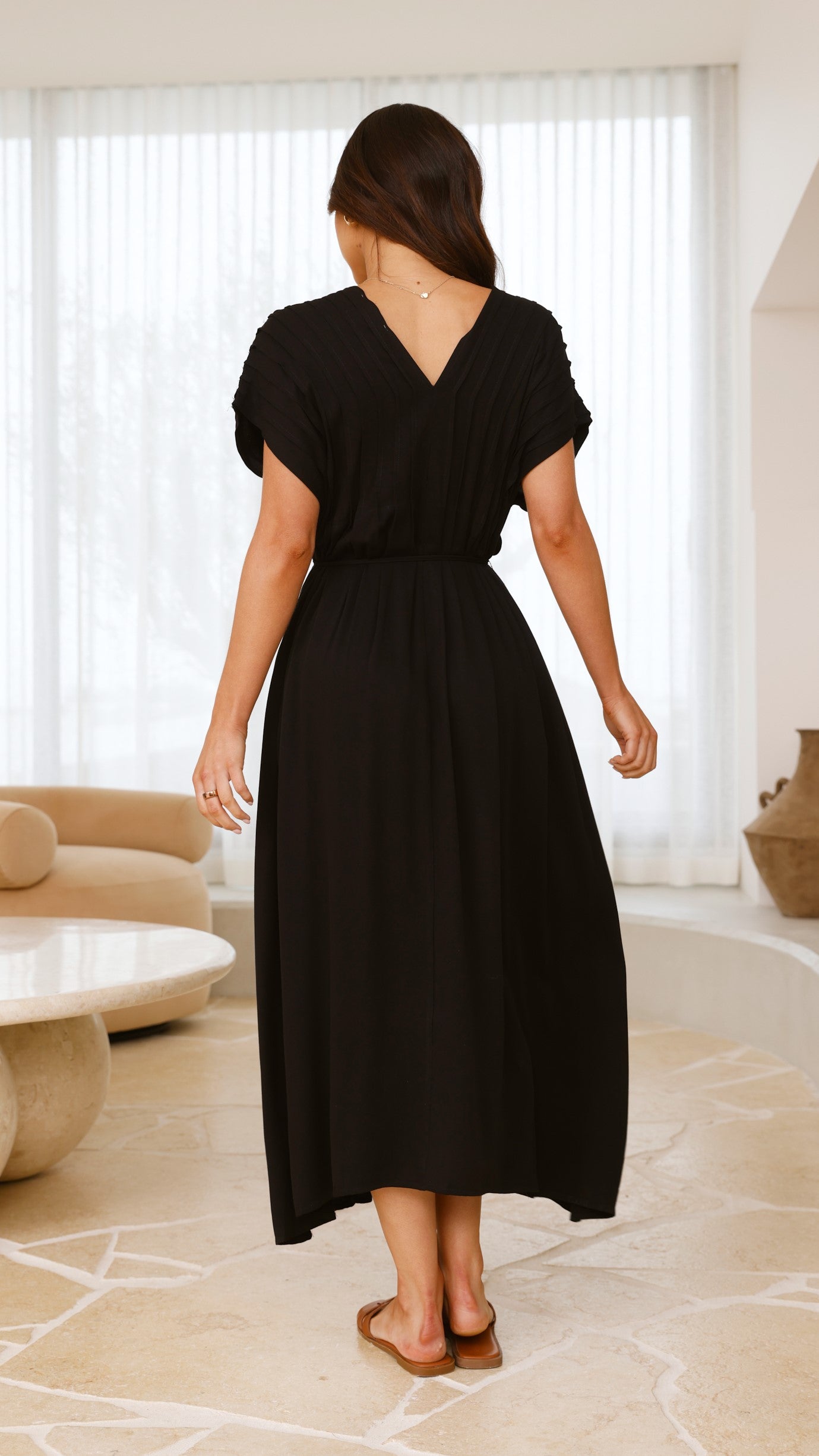 Velia Maxi Dress - Black