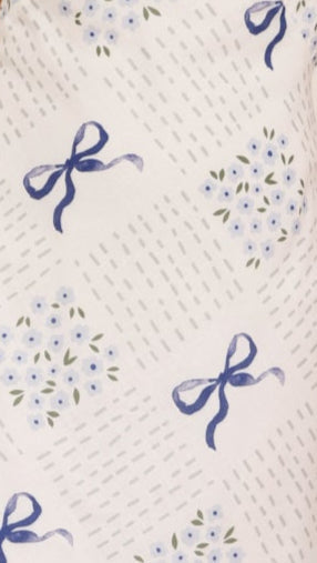 Tullie Mini Dress - Sweet Bow Blue
