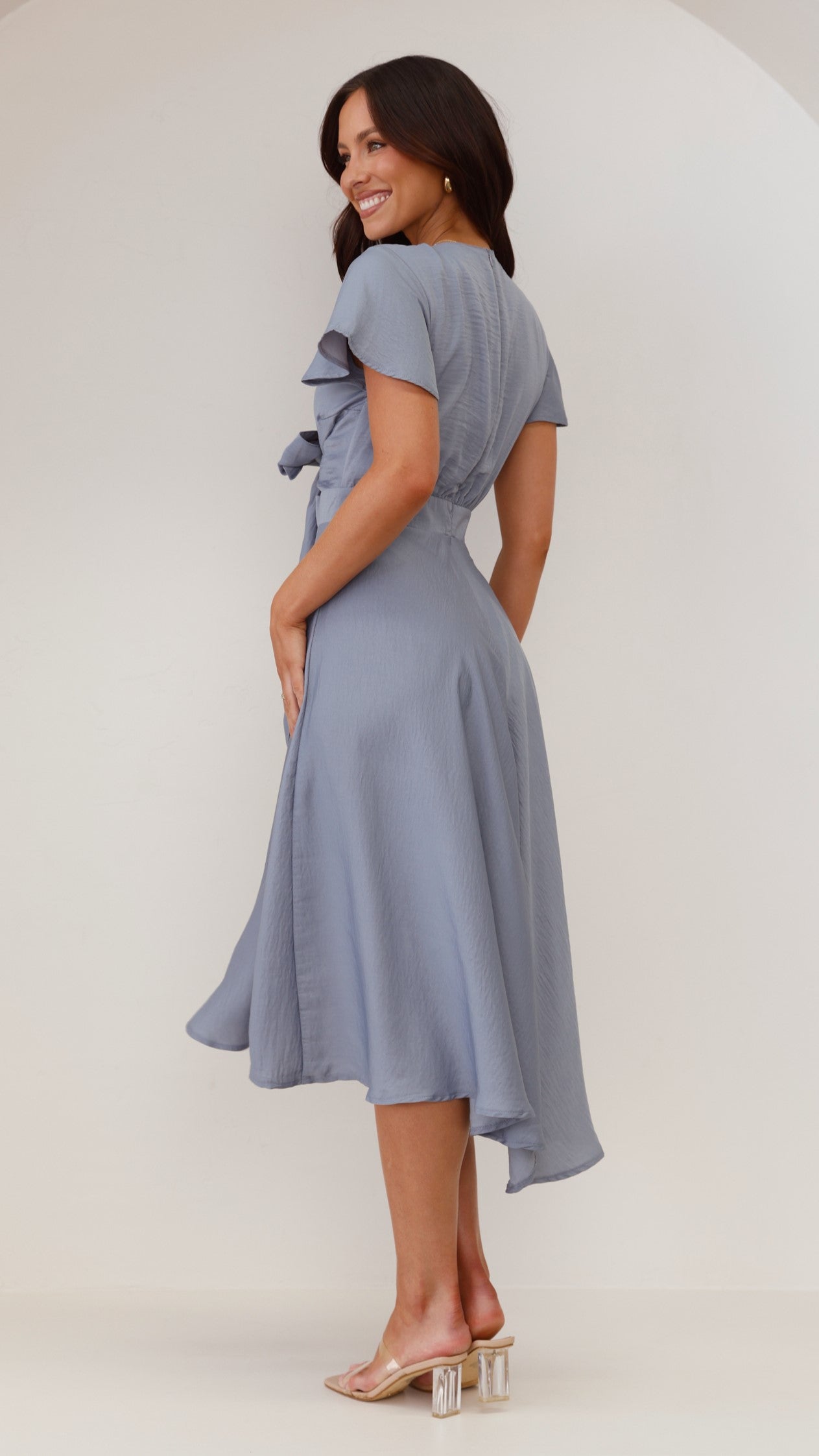Sunny Daze Dress - Steel Blue