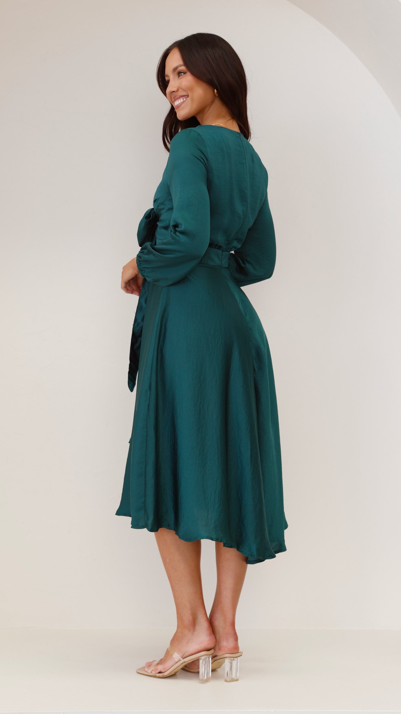 Starry Nights Dress - Emerald