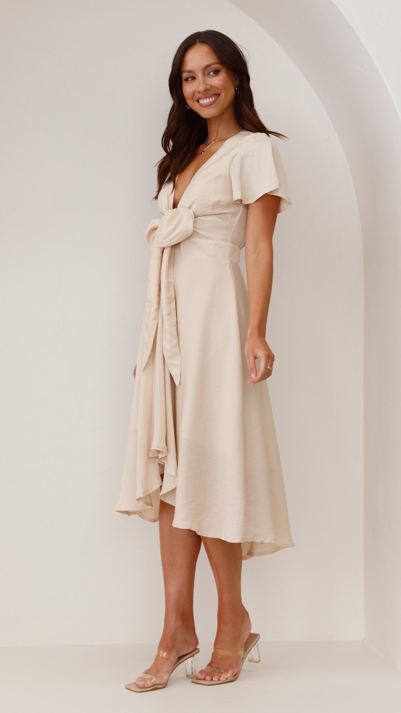 Sunny Daze Dress - Champagne