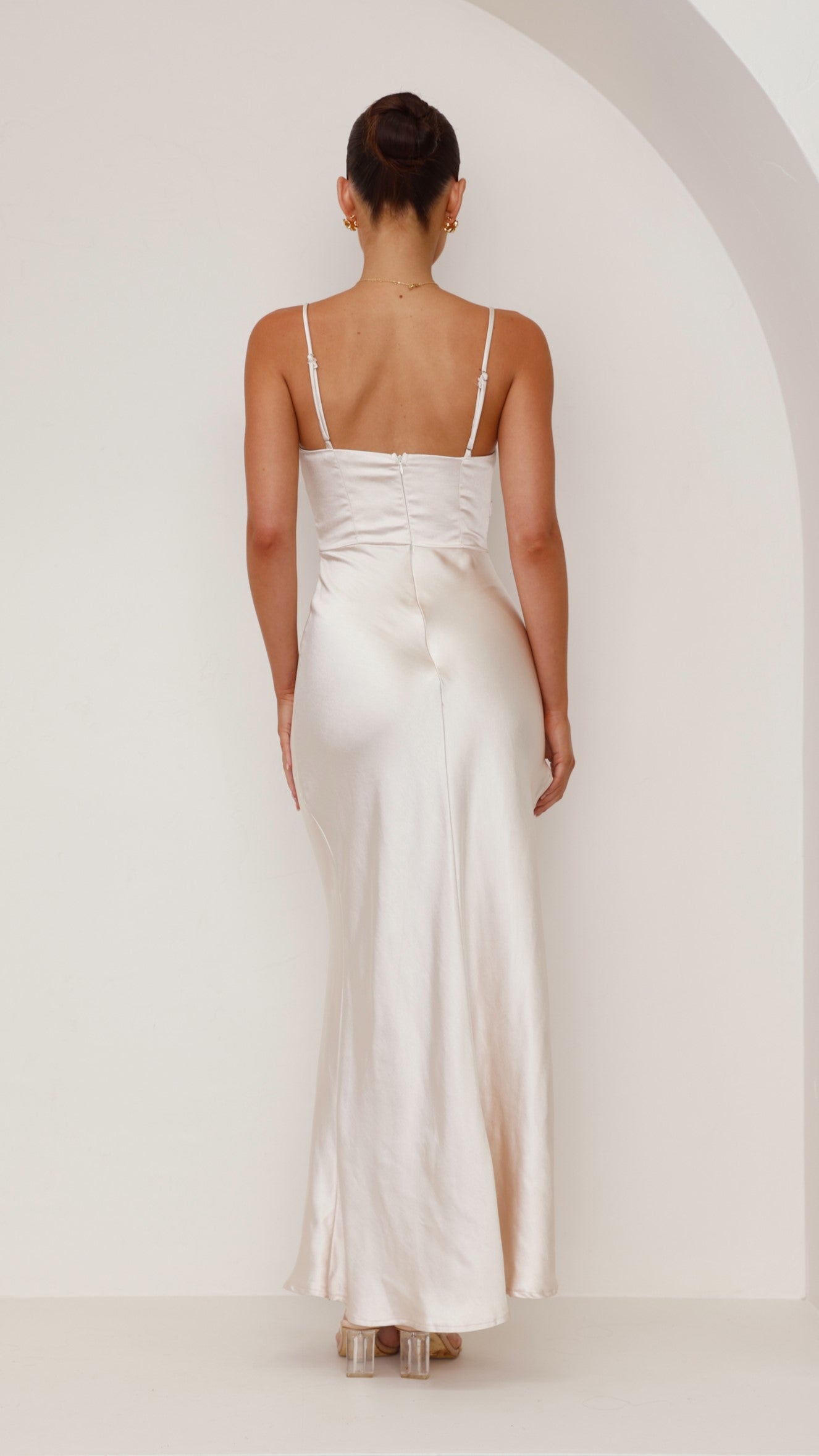 Ava Maxi Dress - Champagne