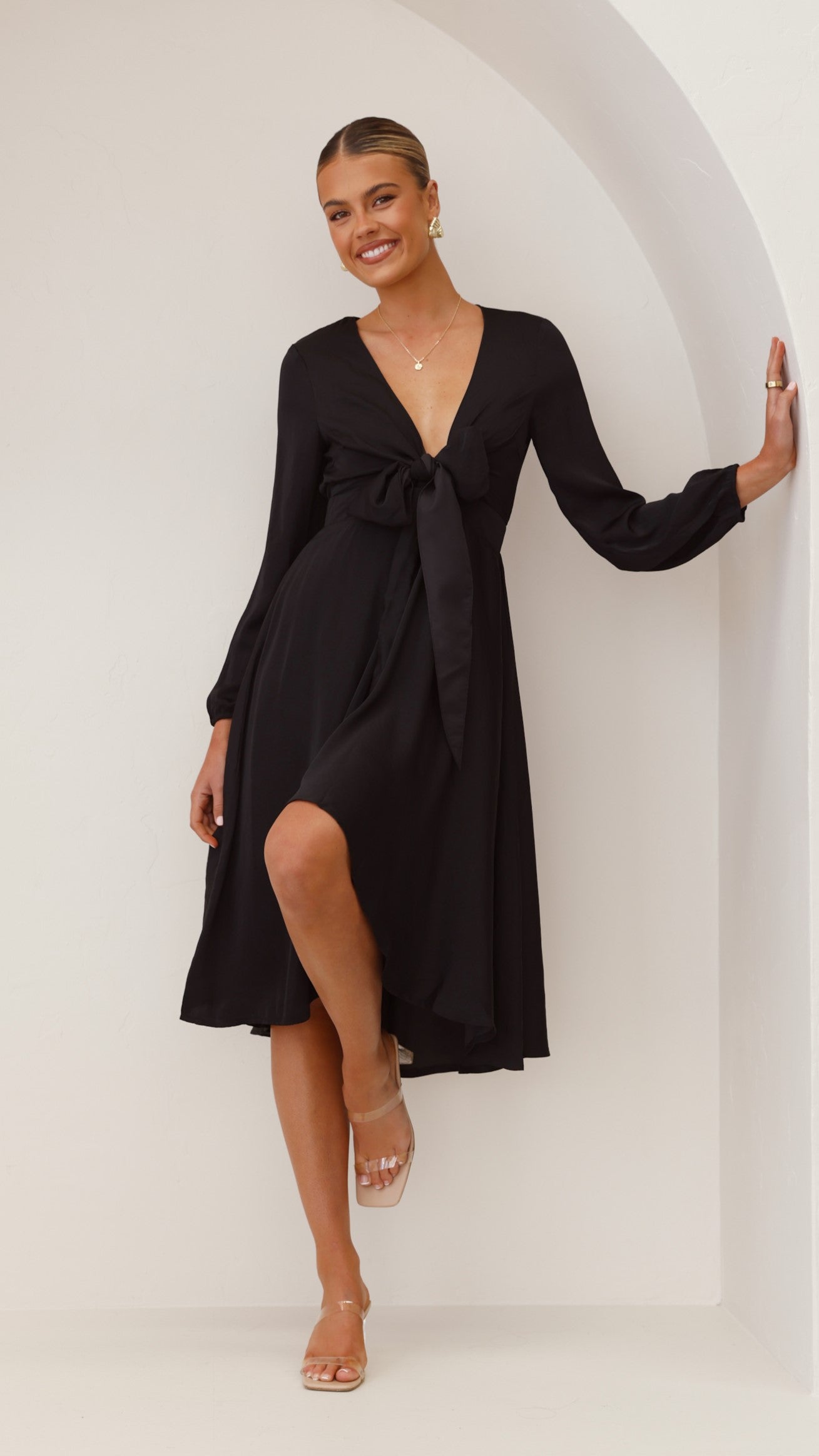 Starry Nights Dress - Black