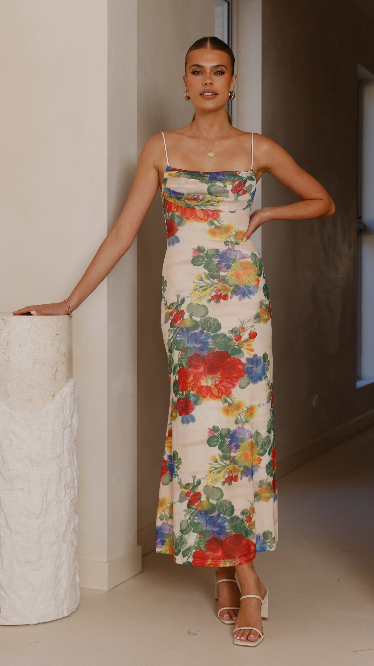 Tamera Maxi Dress- Floral