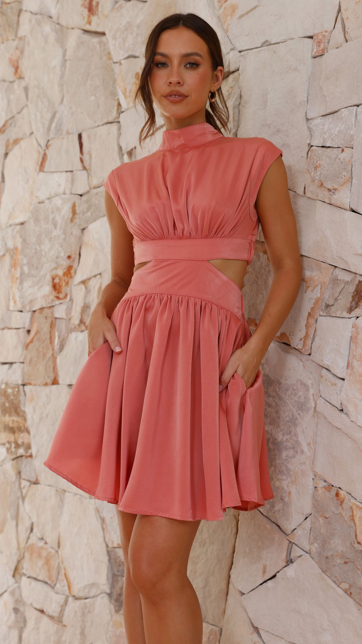 Beatrice Mini Dress - Desert