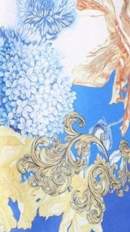 Annika Long Sleeve Mini Dress - Blue Doll