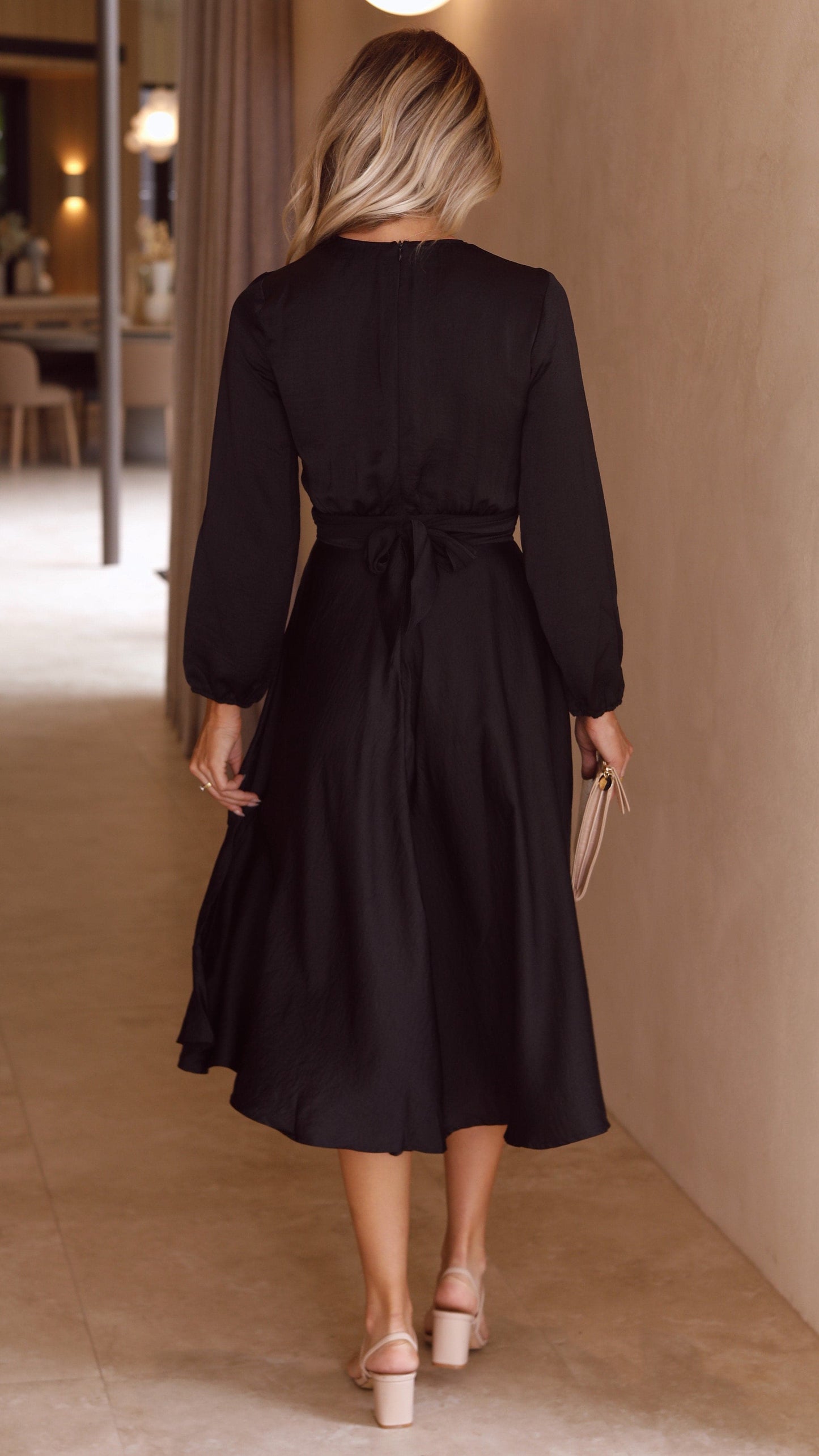 Starry Nights Dress - Black