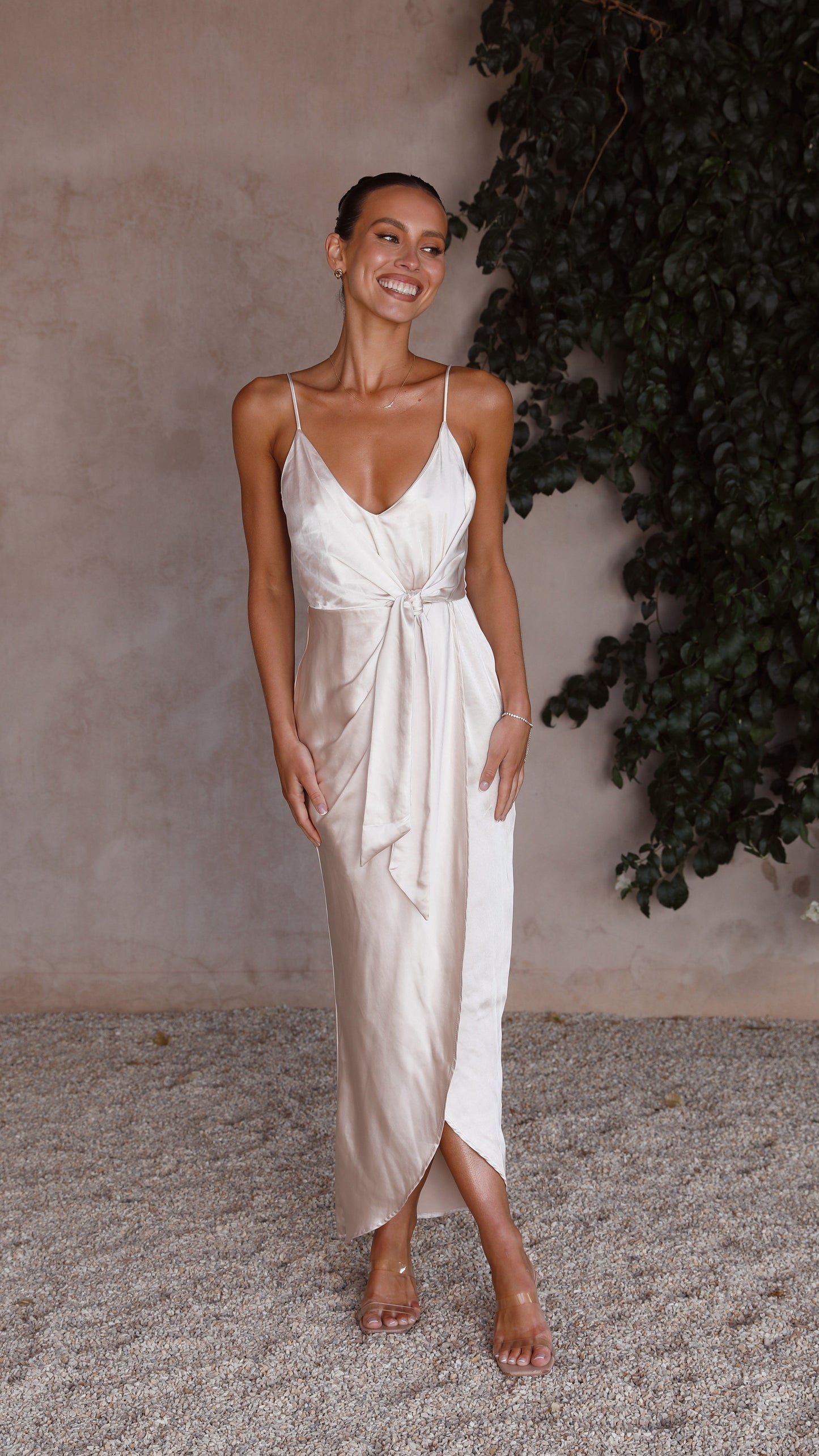 Tyra Maxi Dress - Champagne
