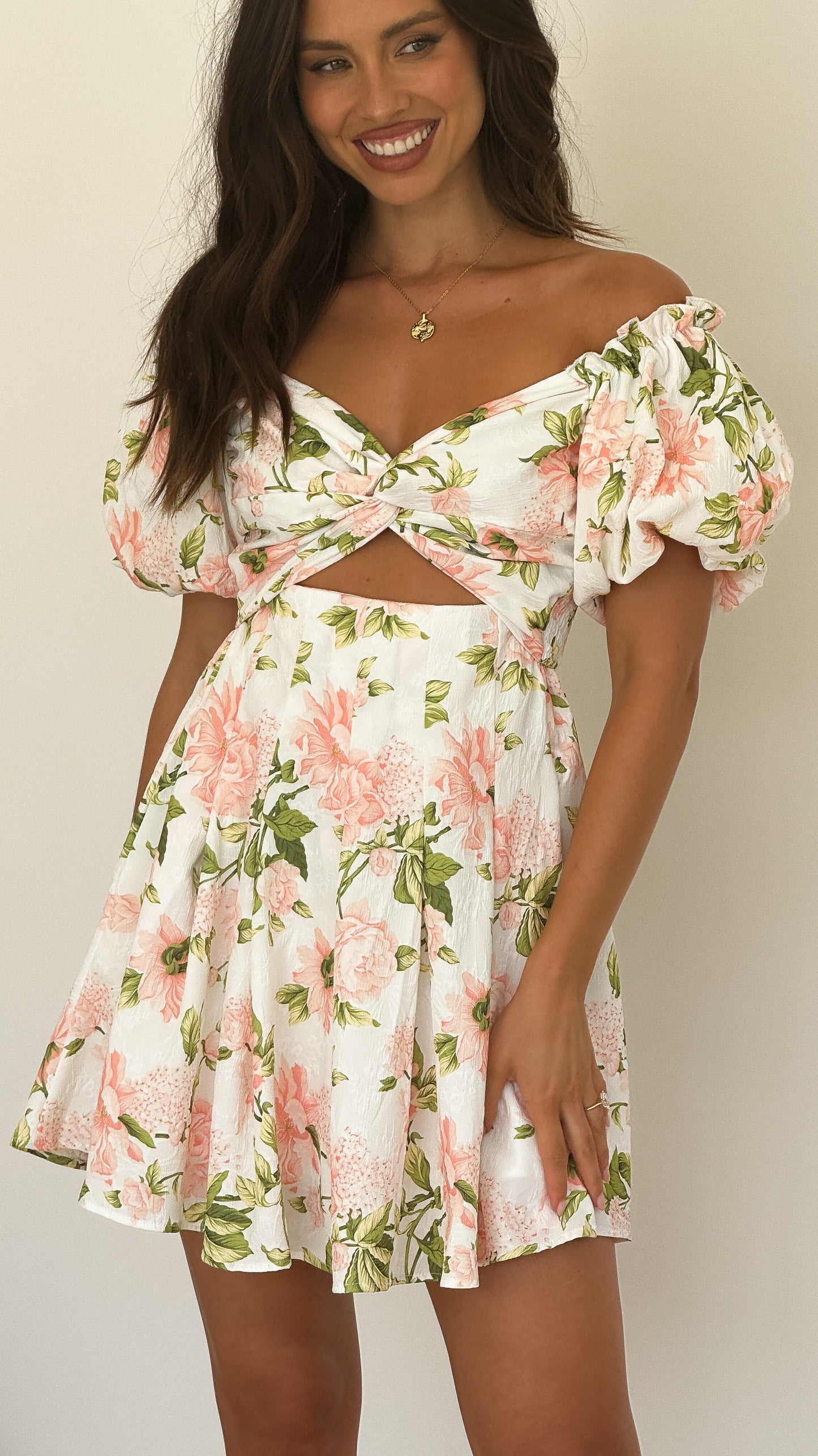 Stelle Mini Dress - Bloom