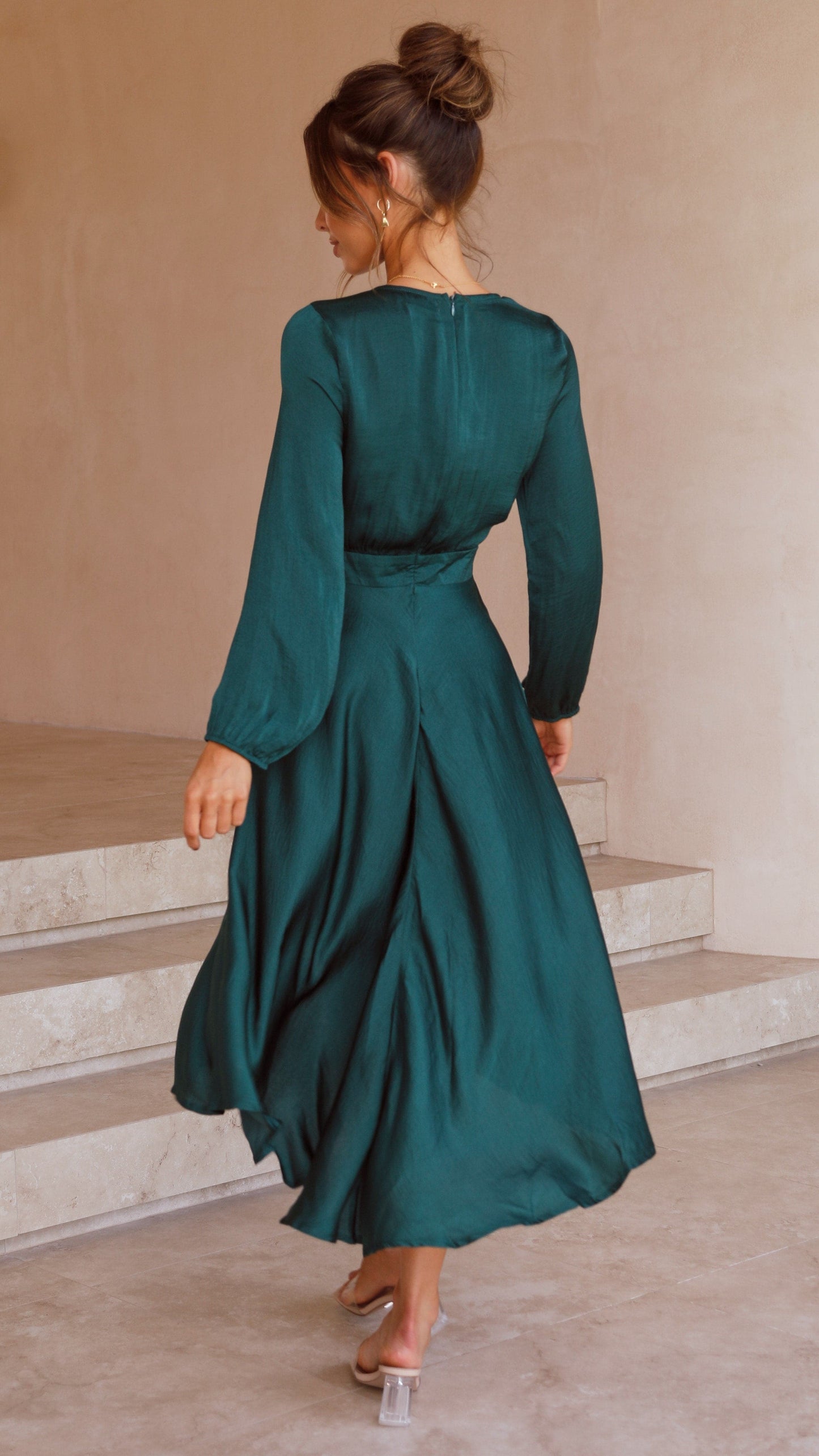 Starry Nights Dress - Emerald