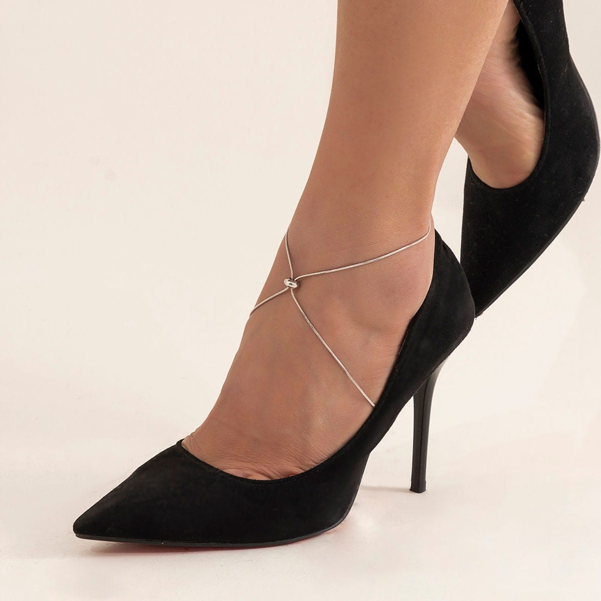 Dainty Adjustable Barefoot Sandal Foot Chain Anklet