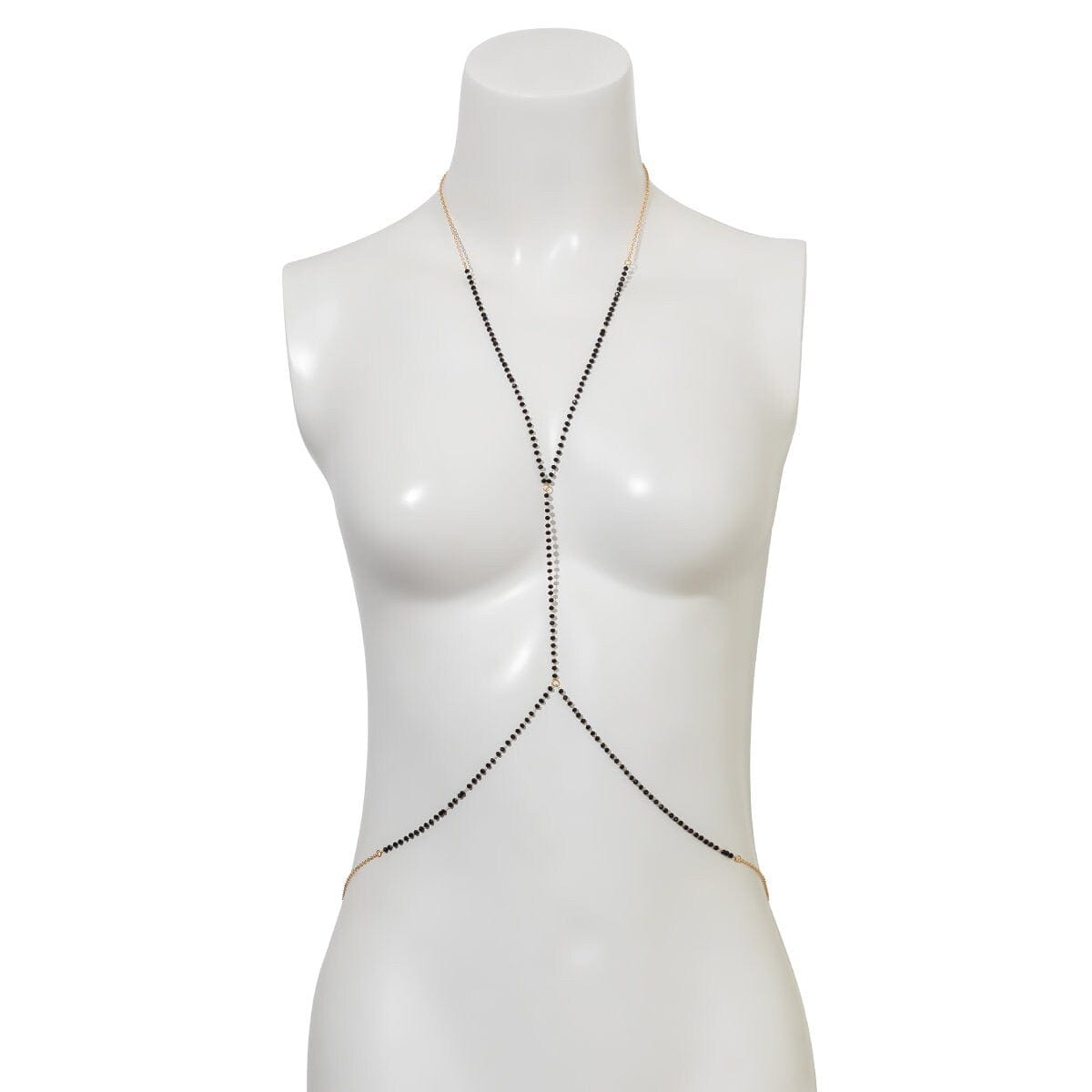 Dainty Beaded Crystal Layering Bikini Body Chain