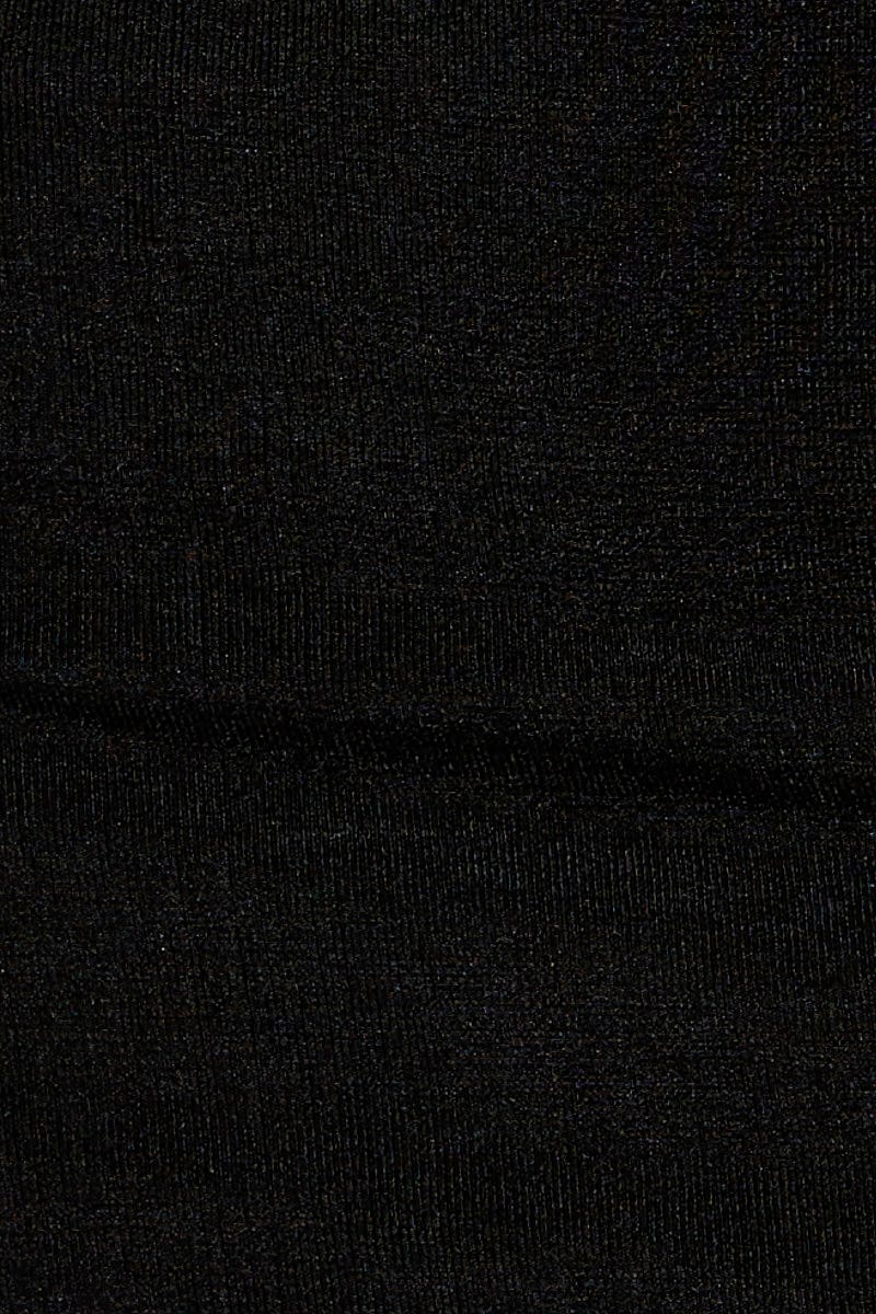 Black Mini Dress Halter Neck