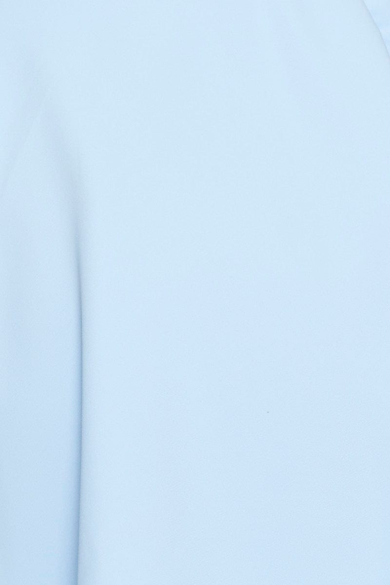 Blue Mini Dress Sleeveless