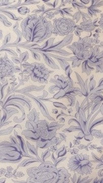 Amina Maxi Dress - Blue Floral