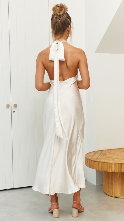 Amalia Maxi Dress - Champagne