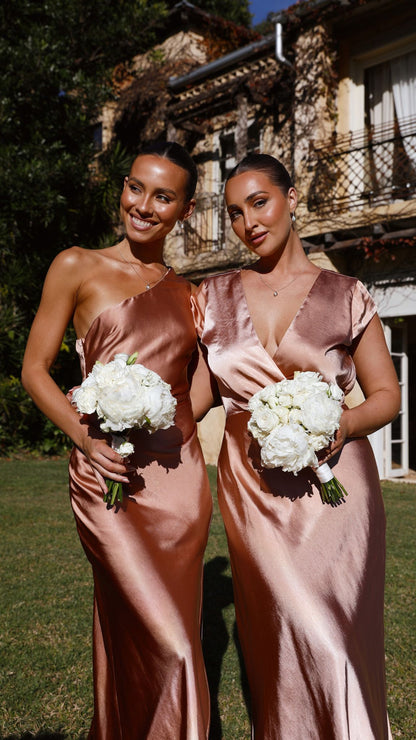 Victoria Maxi Dress - Clay