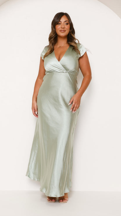 Selma Maxi Dress - Sage