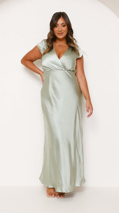Selma Maxi Dress - Sage