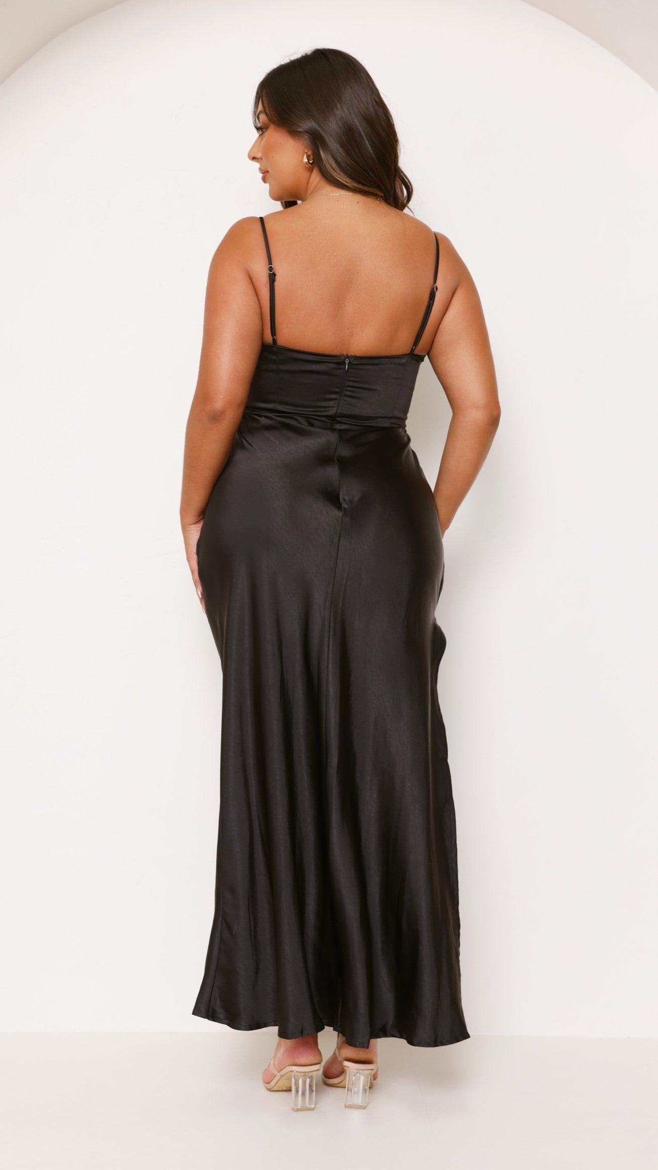 Ava Maxi Dress - Black