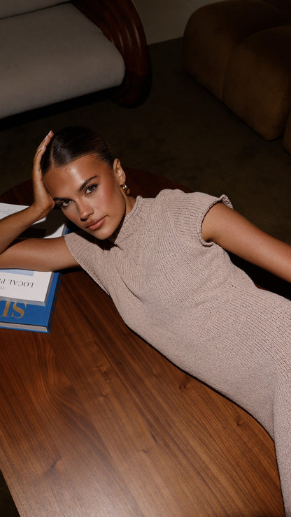 Valise Maxi Dress - Mocha