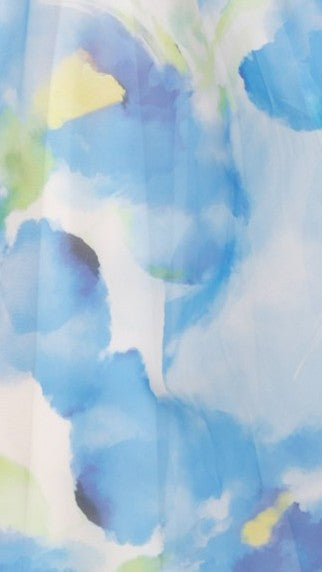 Amberose Maxi Dress -  Blue/Green