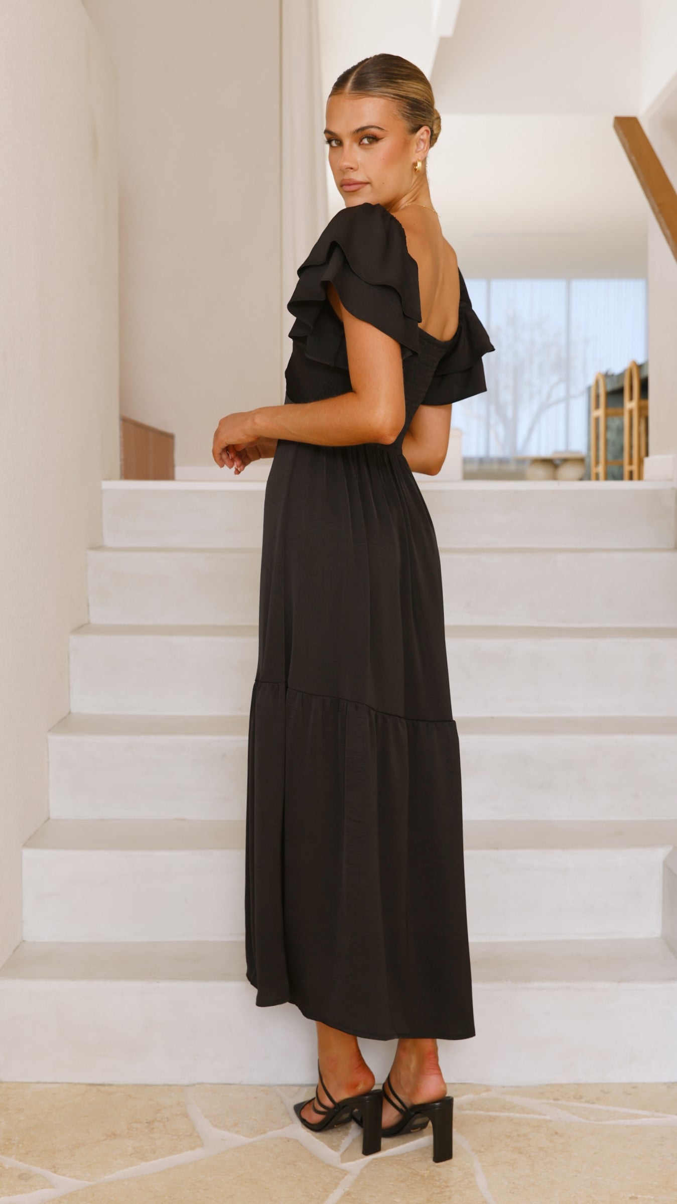 Averianna Maxi Dress - Black