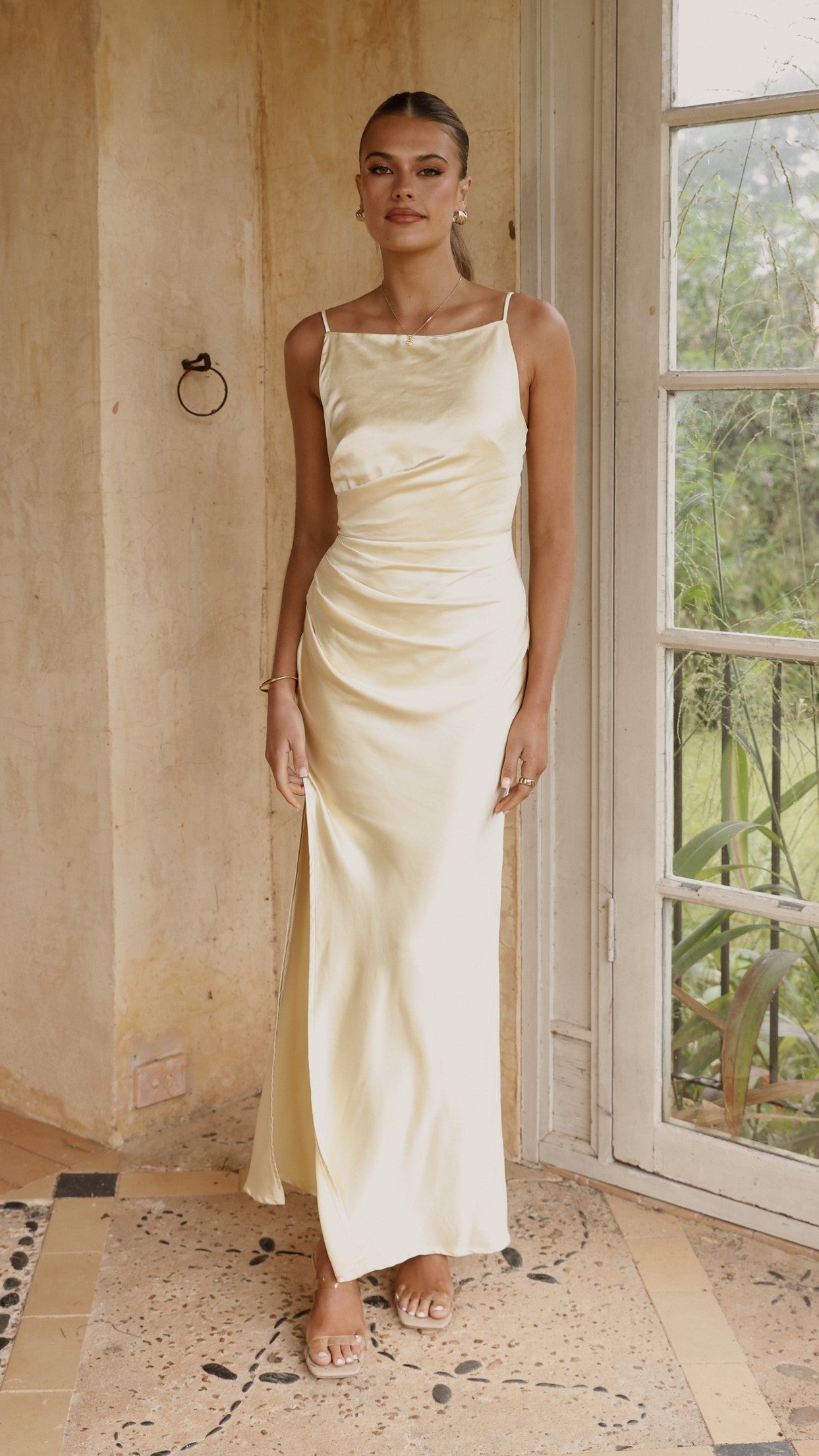 Ava Maxi Dress - Yellow