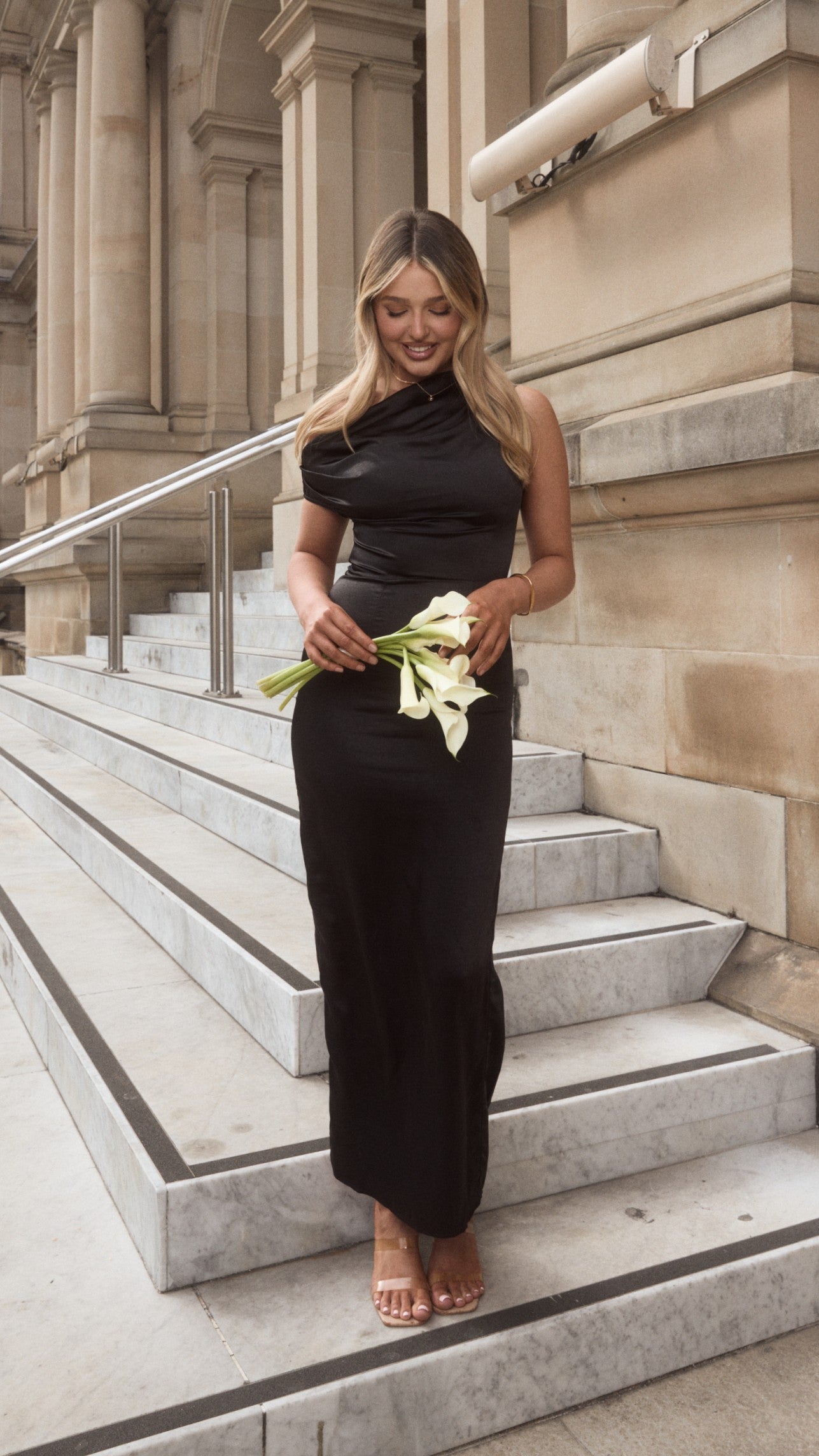 Harlowe Maxi Dress - Black