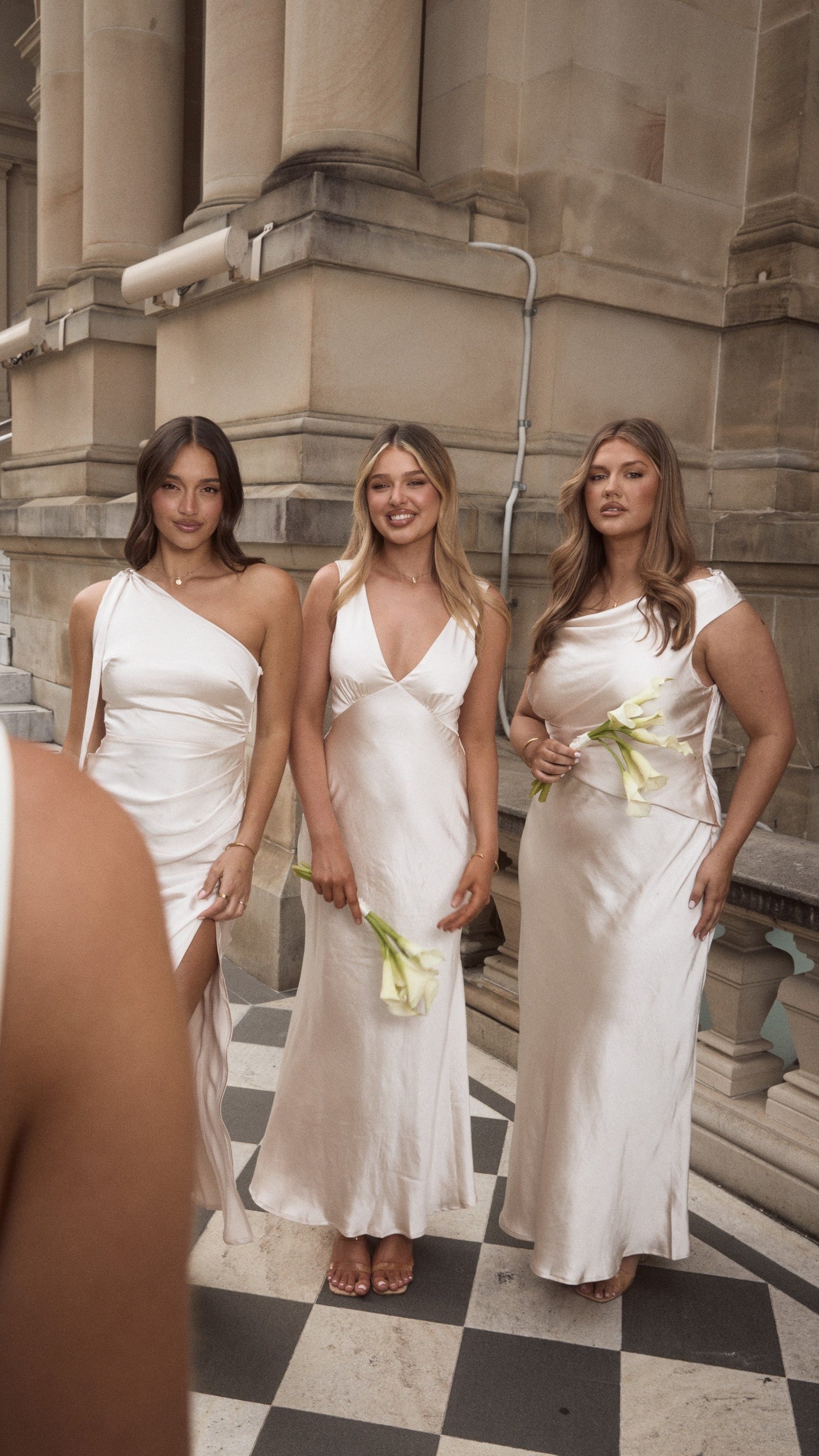 Auria Off Shoulder Maxi Dress - Champagne