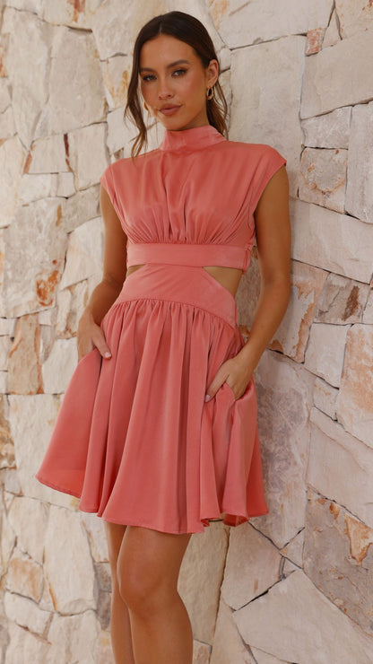 Beatrice Mini Dress - Desert