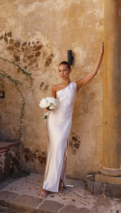 Victoria Maxi Dress - Champagne