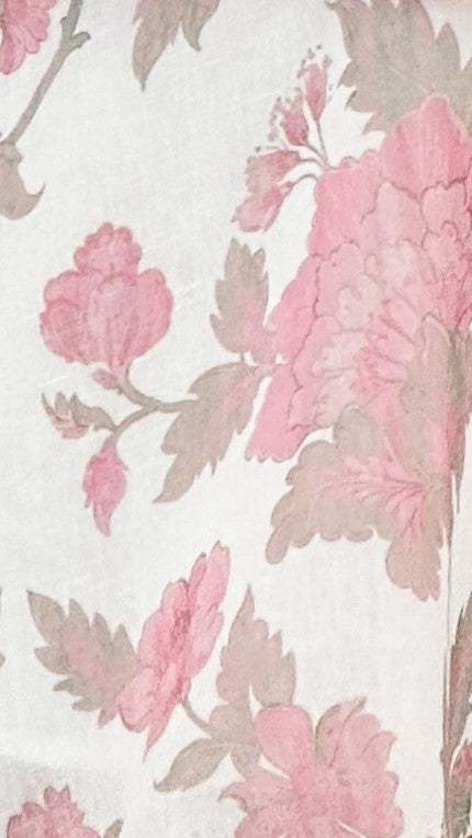 Aviana Mini Dress - Pink / Sage Floral