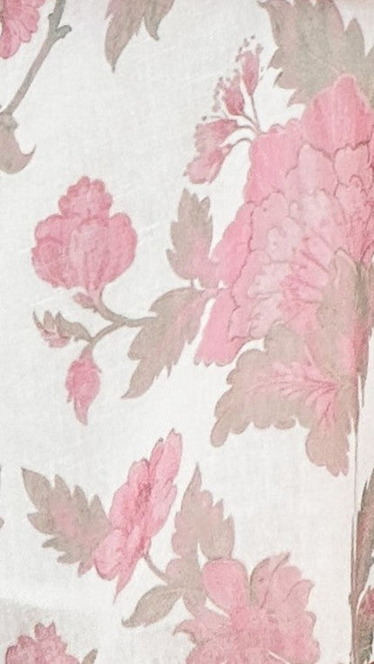 Aviana Mini Dress - Pink / Sage Floral