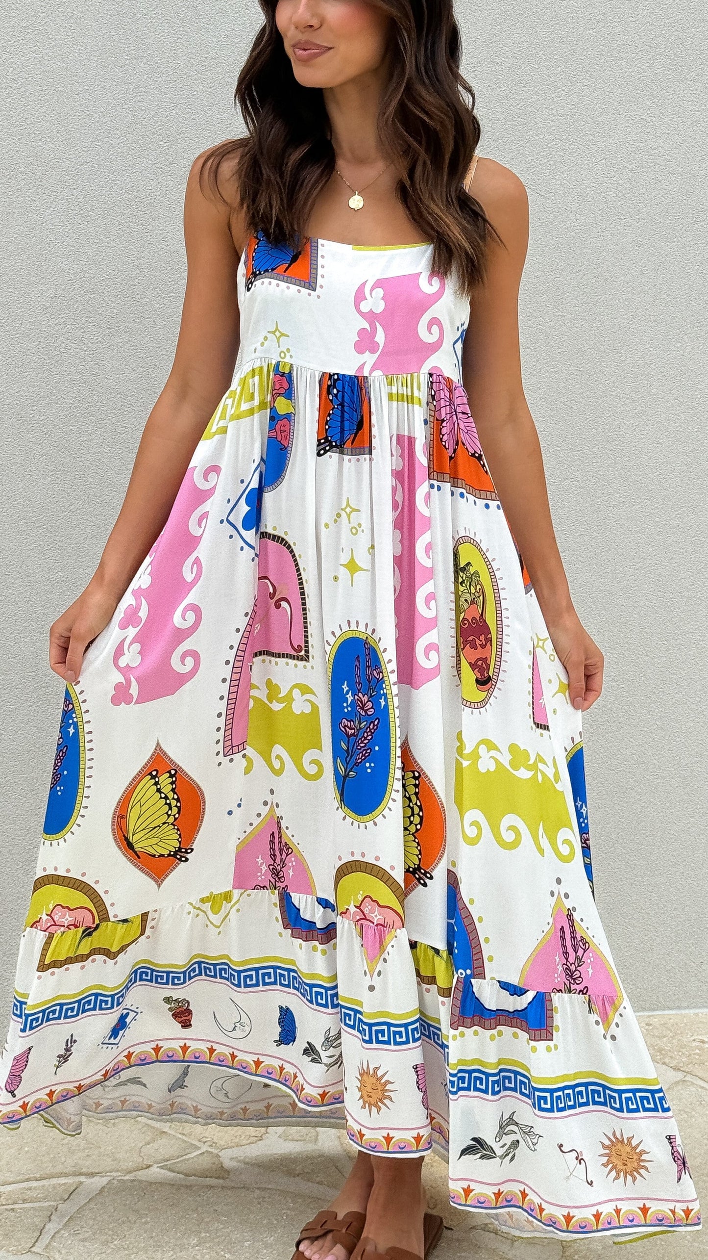 Sylvie Maxi Dress - Sunetta Print