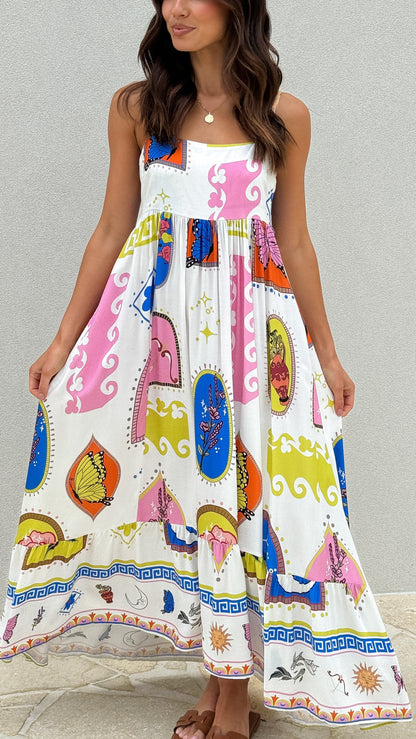 Sylvie Maxi Dress - Sunetta Print