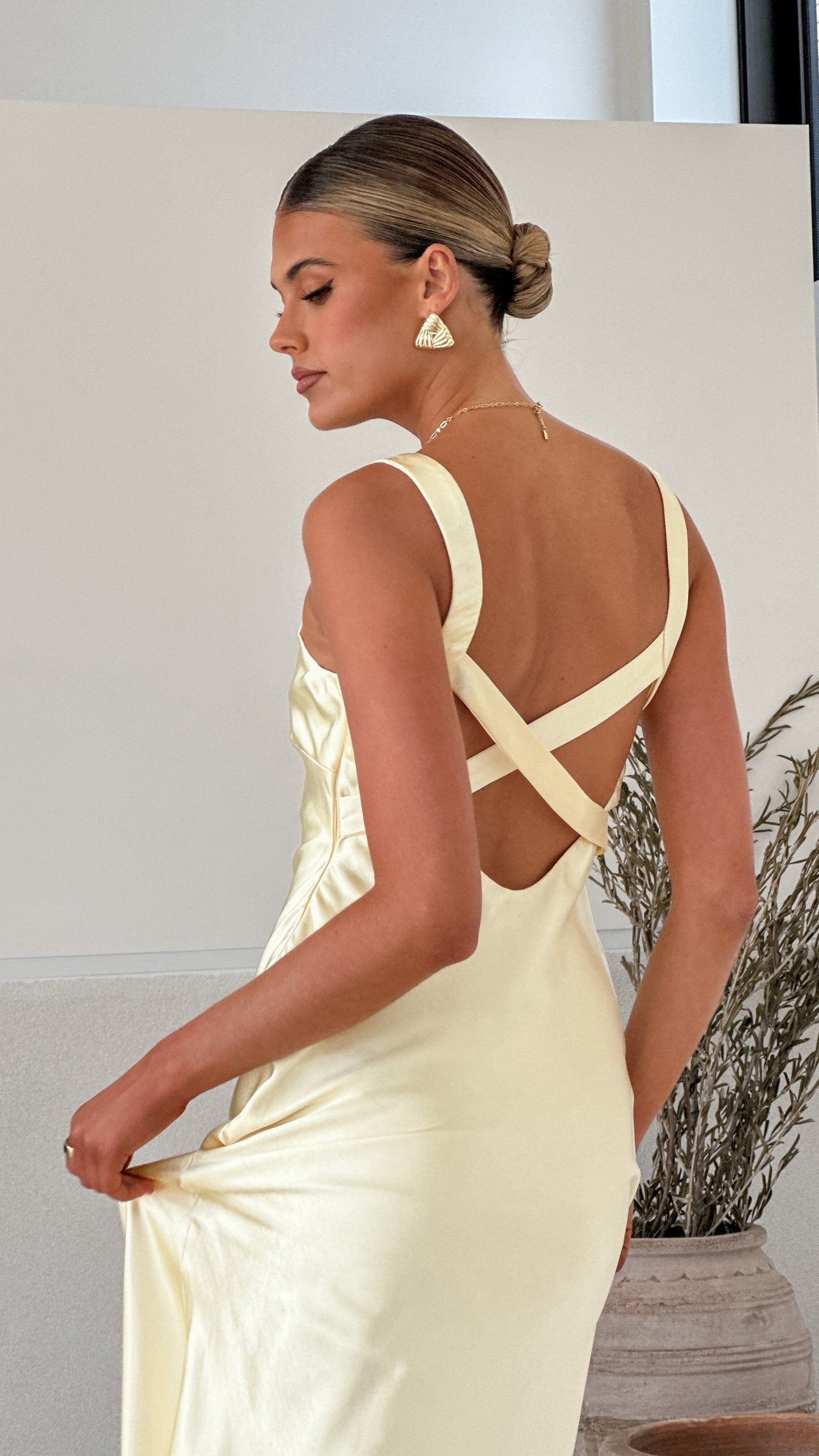 Andie Maxi Dress - Yellow