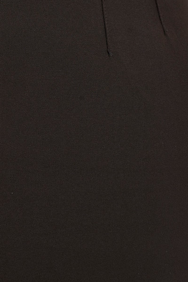 Black Mini Dress Cotton Sateen