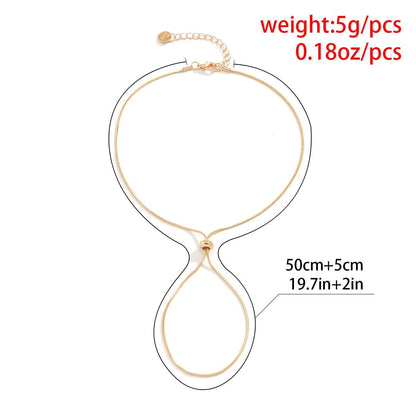 Dainty Adjustable Barefoot Sandal Foot Chain Anklet