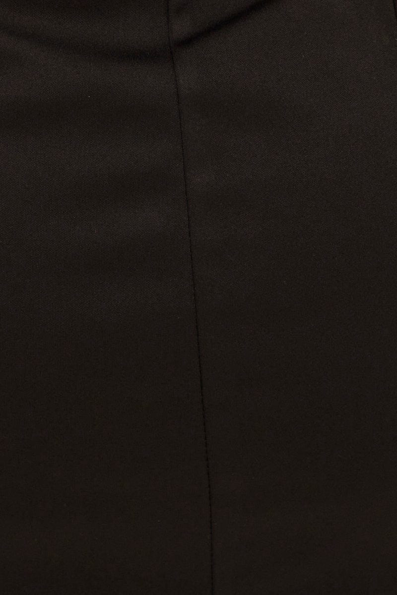 Black Evening Bodycon Mini Dress