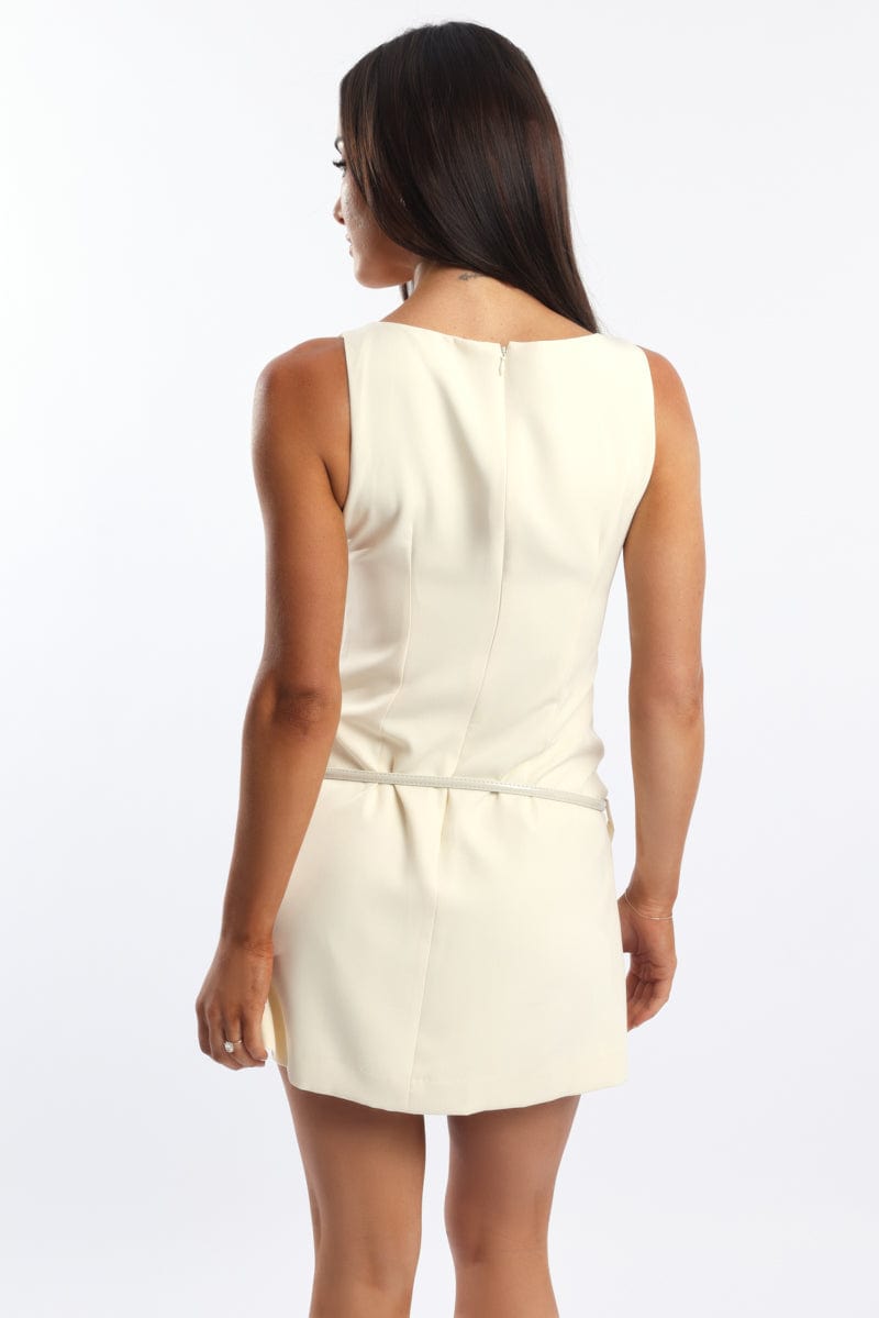 White Bodycon Dress Mini