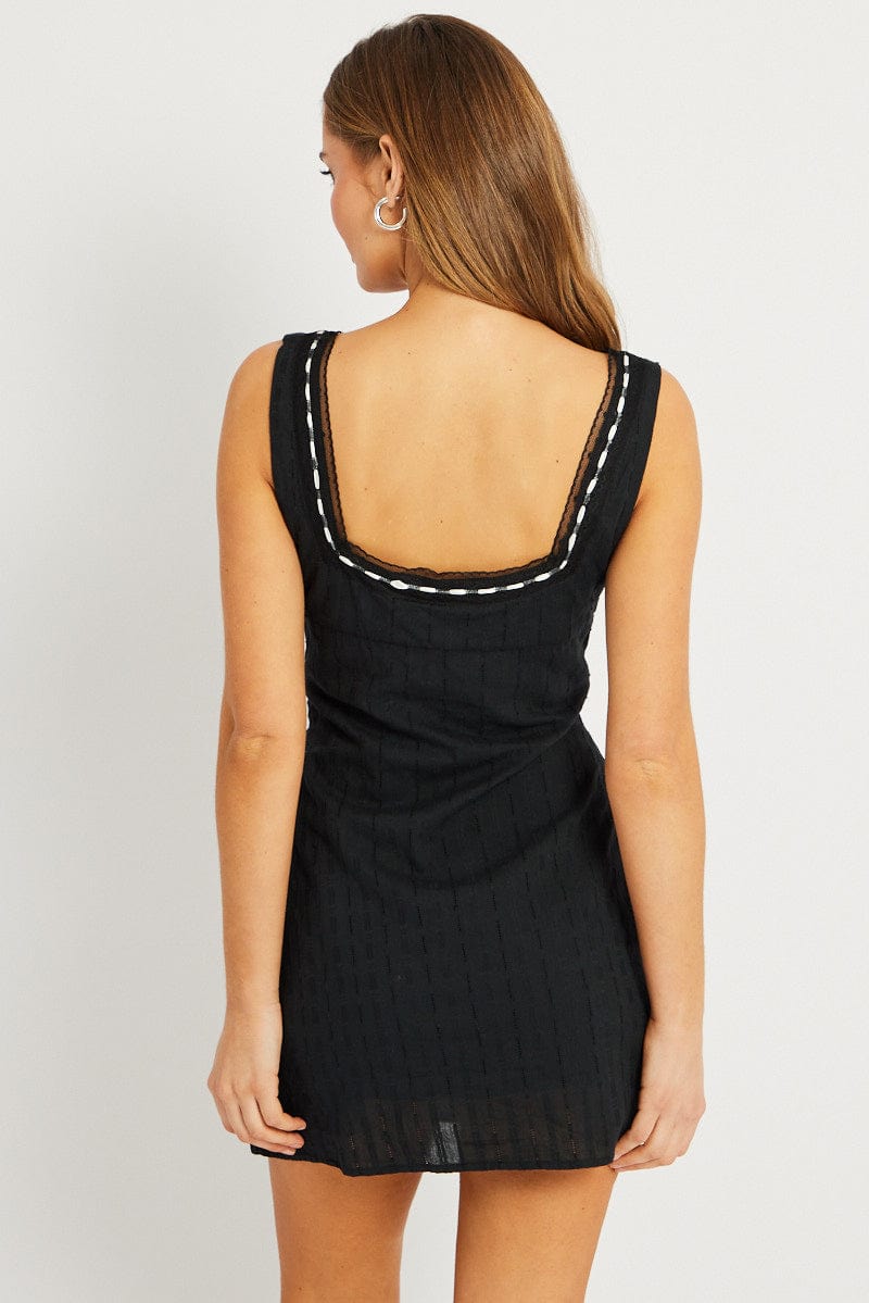 Black Mini Dress Sleeveless