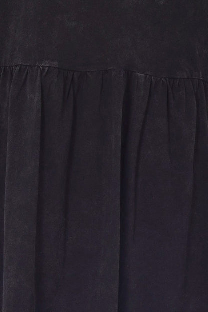 Black Mini Dress Short Sleeve