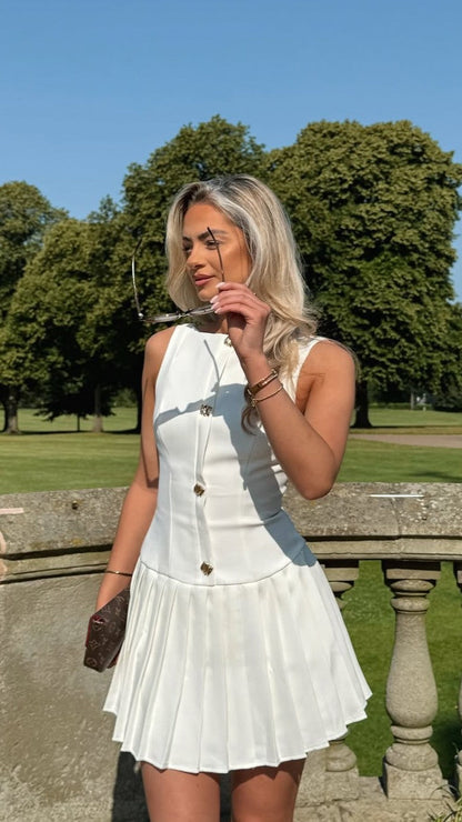 Vesperus Mini Dress - White